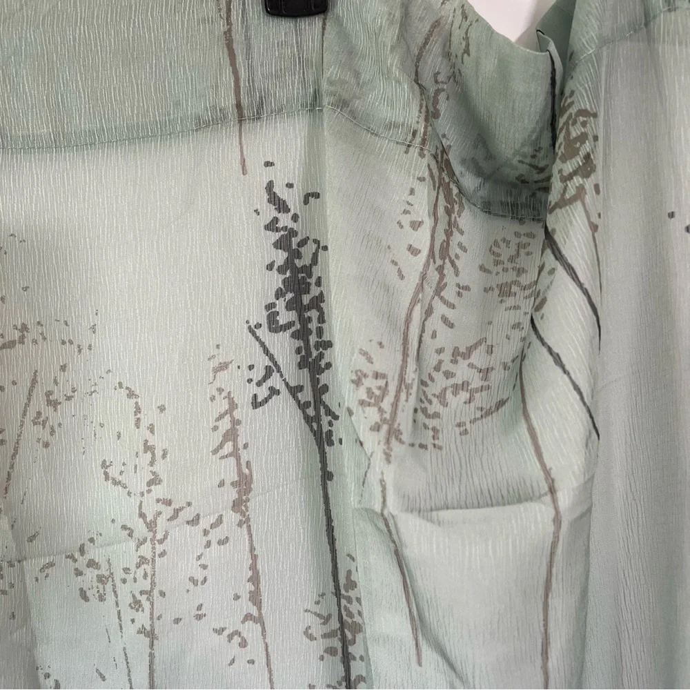 Studio JCP Home Rod Pocket Curtain Panel Forest Trees Approx: 83